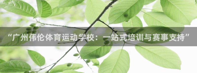 米兰体育官网下载平台是正规平台吗知乎：“广州伟伦体育运动学校