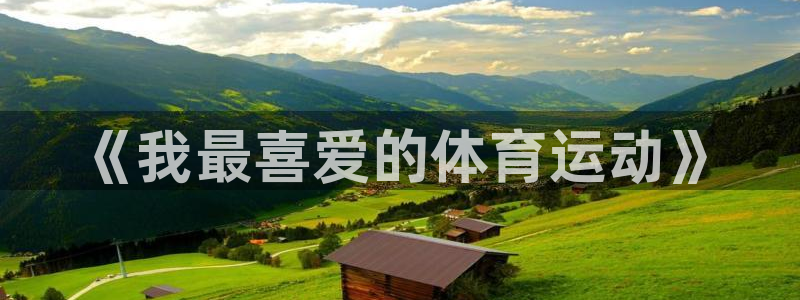  米兰体育如何下载app：《我最喜爱的体育运动》