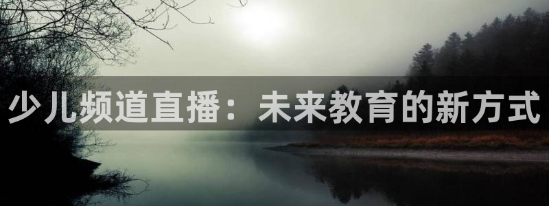 178体育直播nba：少儿频道直播：未来教育的新方式